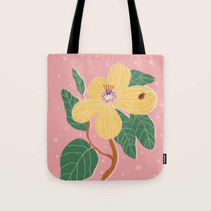 Magnolia pink Tote Bag Gallery Image 1