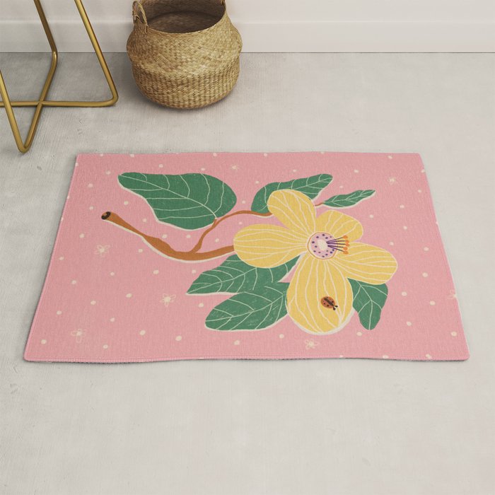 Magnolia pink Rug Gallery Image 1