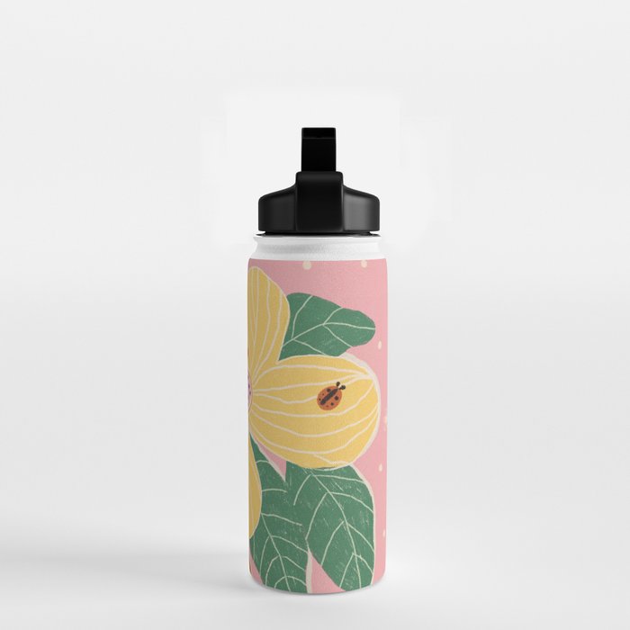 Magnolia pink Water Bottle Gallery Image 2
