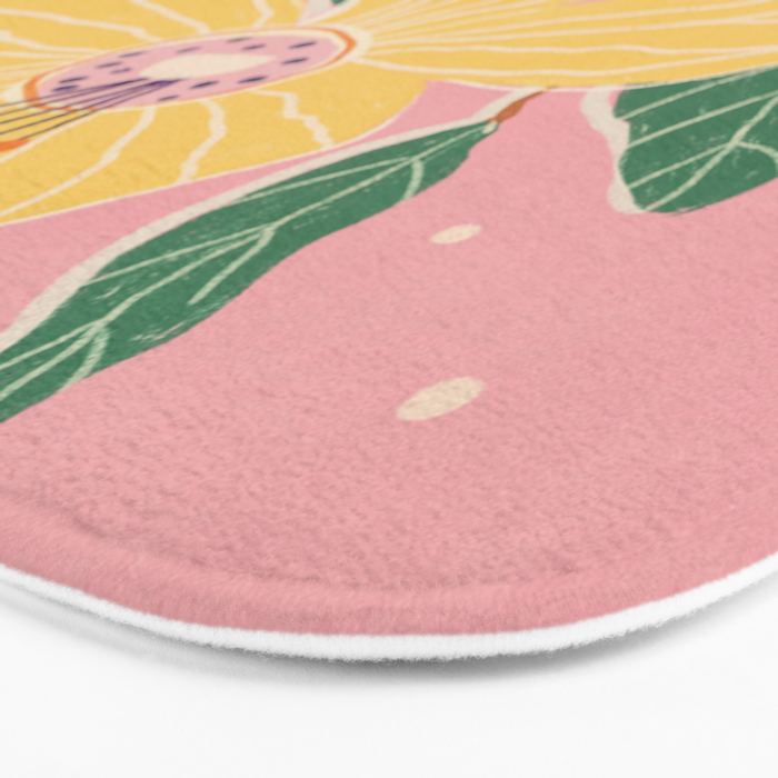 Magnolia pink Bath Mat Gallery Image 3