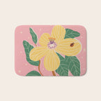 Magnolia pink Bath Mat Gallery Image 1