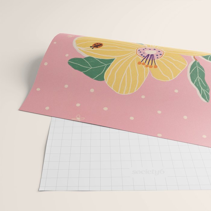Magnolia pink Wrapping Paper Gallery Image 2