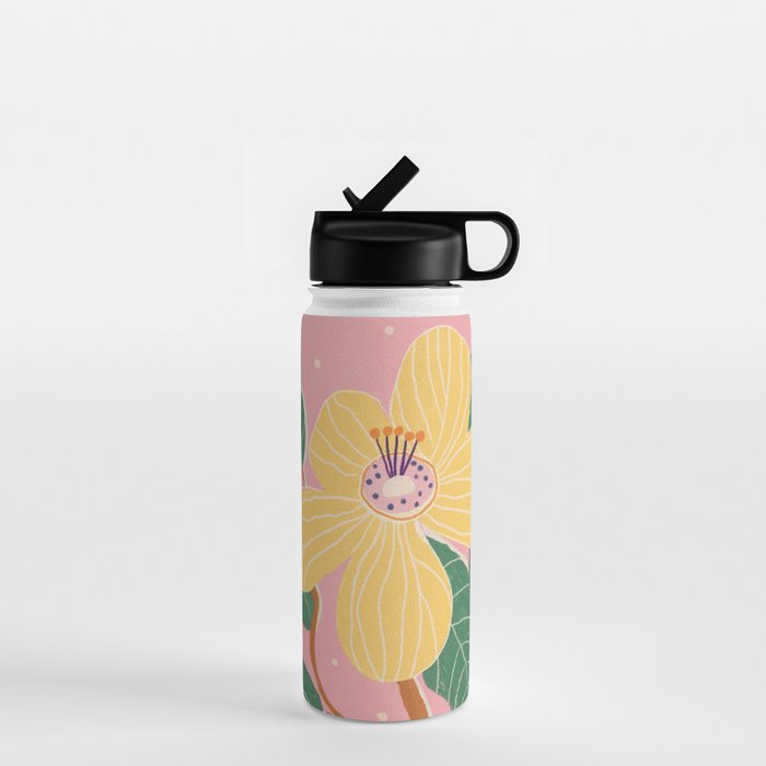 Magnolia pink Water Bottle Gallery Image 1
