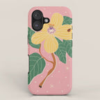 Magnolia pink iPhone Case Gallery Image 1
