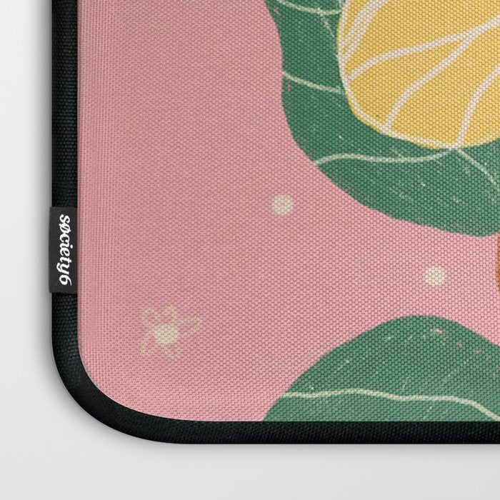 Magnolia pink Laptop Sleeve Gallery Image 3