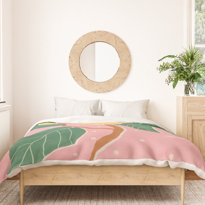 Magnolia pink Duvet Cover Gallery Image 3
