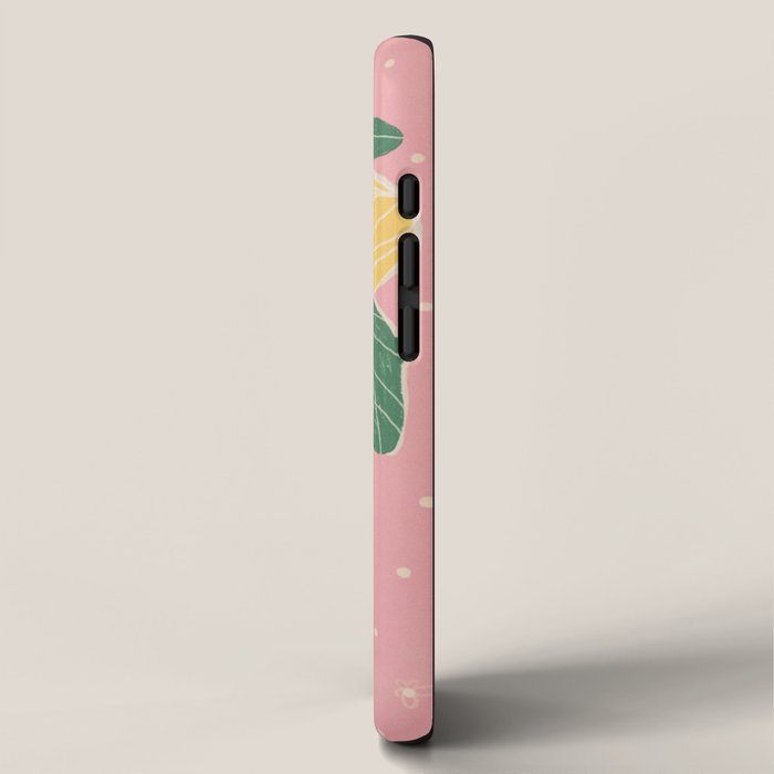 Magnolia pink iPhone Case Gallery Image 2
