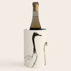 Two Geese - Minimalist Drawing Wine Chiller Gallery Image 1