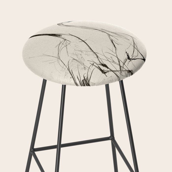 Two Geese - Minimalist Drawing Stool Gallery Image 2