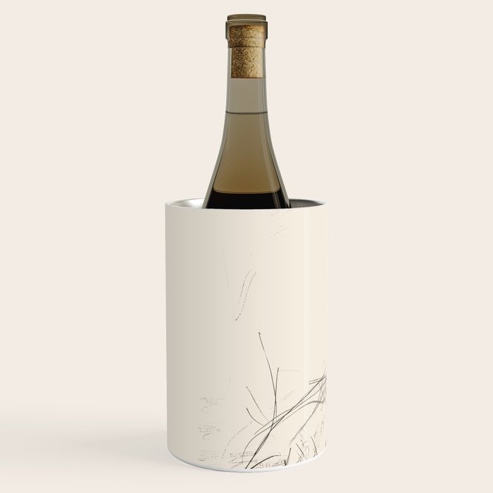 Two Geese - Minimalist Drawing Wine Chiller Gallery Image 2