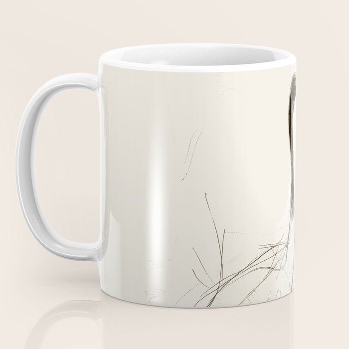 Two Geese - Minimalist Drawing Coffee Mug Gallery Image 3