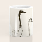 Two Geese - Minimalist Drawing Coffee Mug Gallery Image 4