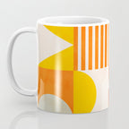 mid century geometry sunny 2 Coffee Mug Gallery Image 3