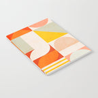 mid century geometry sunny 2 Notebook Gallery Image 2