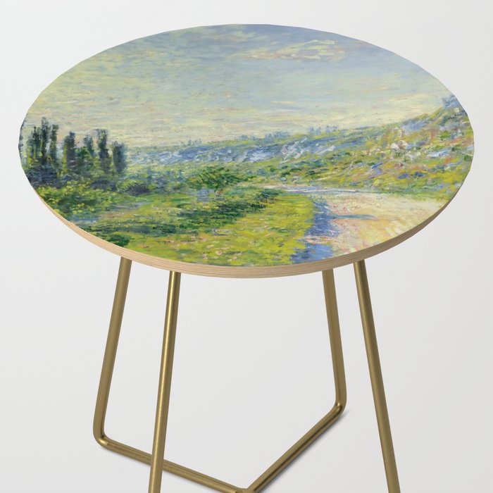 Claude Monet "The Road to Vétheuil" (1880) Side Table Gallery Image 2