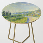 Claude Monet "The Road to Vétheuil" (1880) Side Table Gallery Image 2