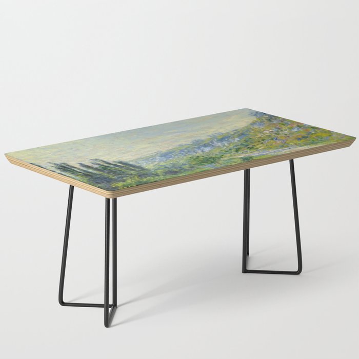 Claude Monet "The Road to Vétheuil" (1880) Coffee Table Gallery Image 1