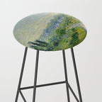 Claude Monet "The Road to Vétheuil" (1880) Stool Gallery Image 2