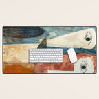Bird Duality I Desk Mat Gallery Image 1