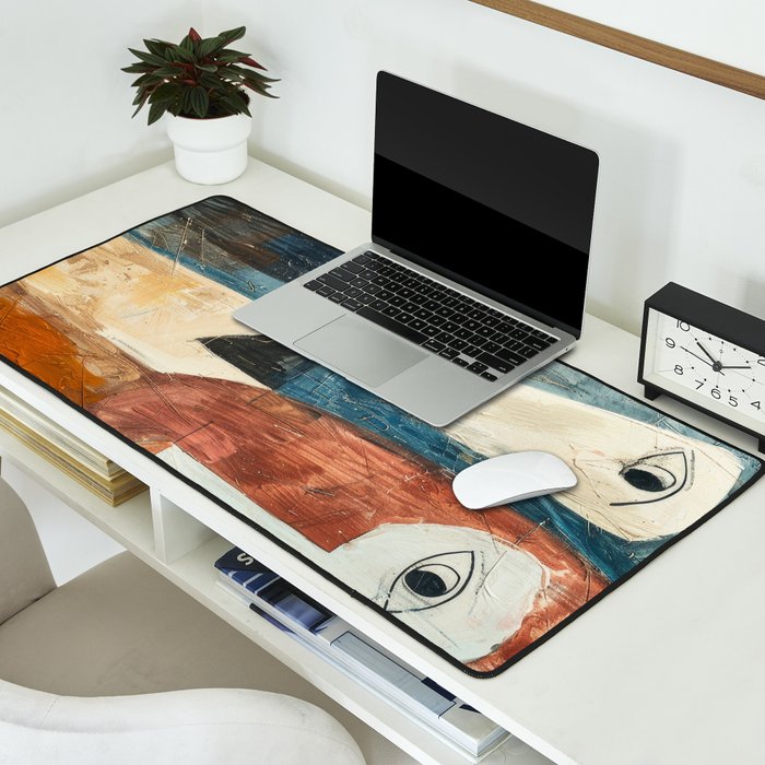 Bird Duality I Desk Mat Gallery Image 2