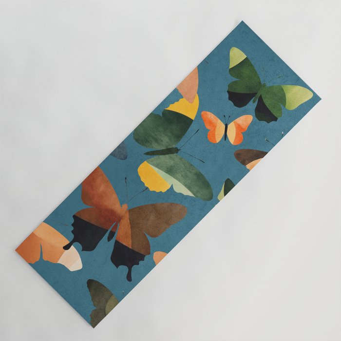 Beautiful Butterflies 4 Yoga Mat Gallery Image 1