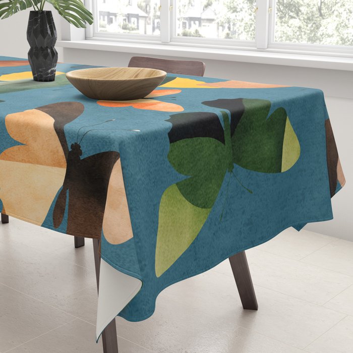 Beautiful Butterflies 4 Tablecloth Gallery Image 3