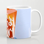 One More Bloody Mary Please, Cocktails Typography Happy Hour Alcohol, Weekend Drinks Beverages Summer Eclectic Lemon Painting Coffee Mug Gallery Image 1