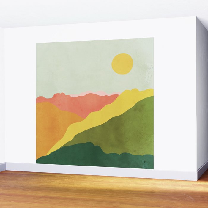 Landscape No1 Wall Mural Gallery Image 2