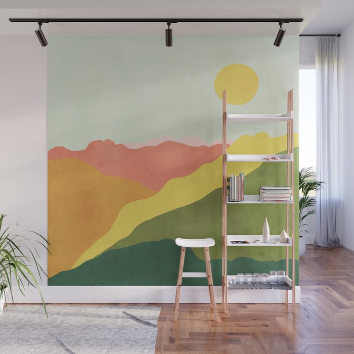Landscape No1 Wall Mural Gallery Image 1