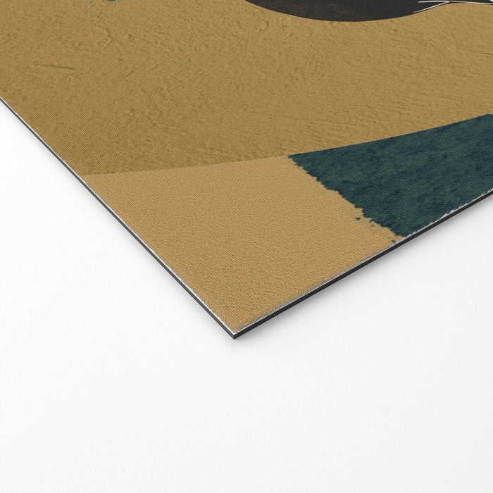 Abstract Art Tropical Girl Welcome Mat Gallery Image 2