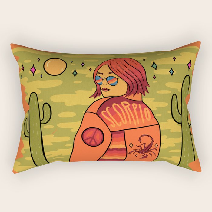 Scorpio Rectangular Pillow Gallery Image 1