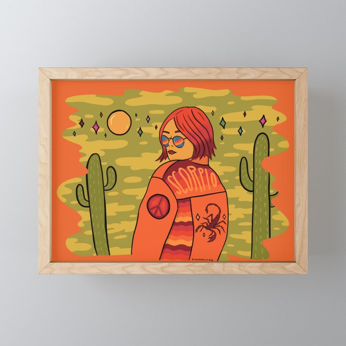 Scorpio Mini Art Print Gallery Image 1