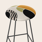 Stripes and Shapes III Stool Gallery Image 2