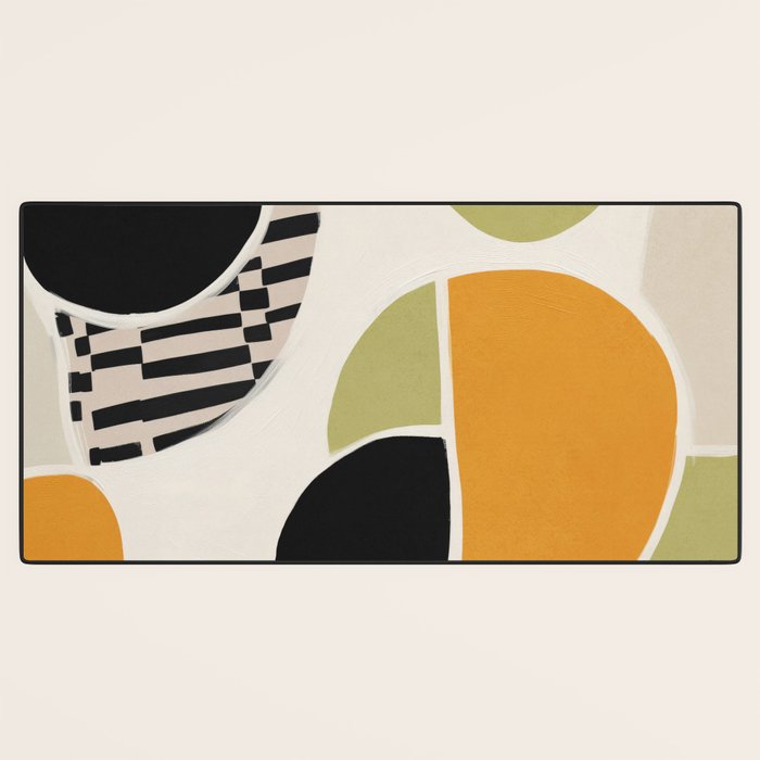 Stripes and Shapes III Desk Mat Gallery Image 3