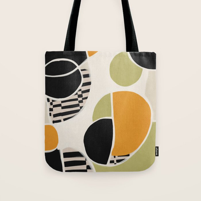 Stripes and Shapes III Tote Bag Gallery Image 1
