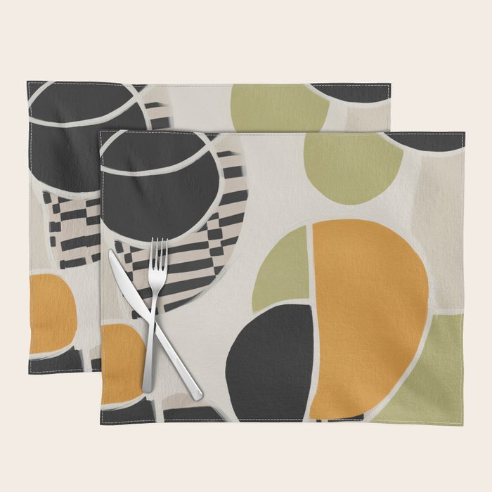 Stripes and Shapes III Placemat Gallery Image 1