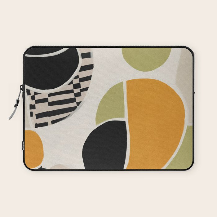 Stripes and Shapes III Laptop Sleeve Gallery Image 1