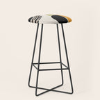 Stripes and Shapes III Stool Gallery Image 1