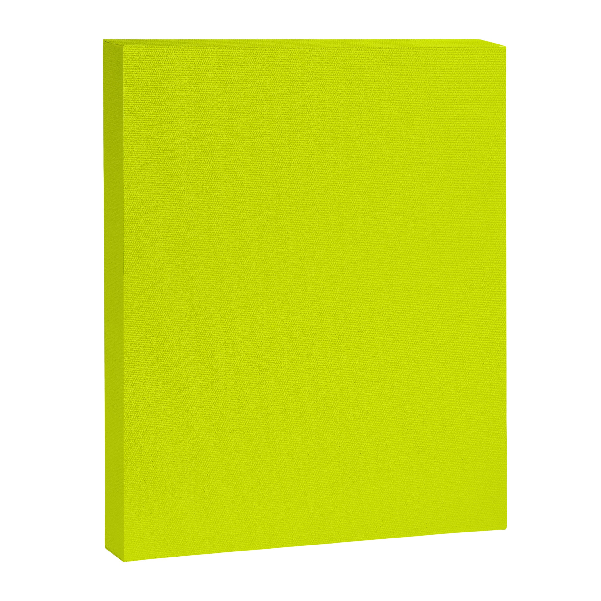 Acid lime neon green  Canvas Print Gallery Image 8