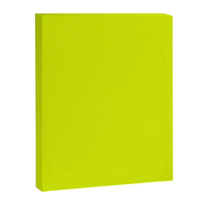 Acid lime neon green  Canvas Print Gallery Image 1