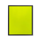 Acid lime neon green  Framed Canvas Print Gallery Image 8