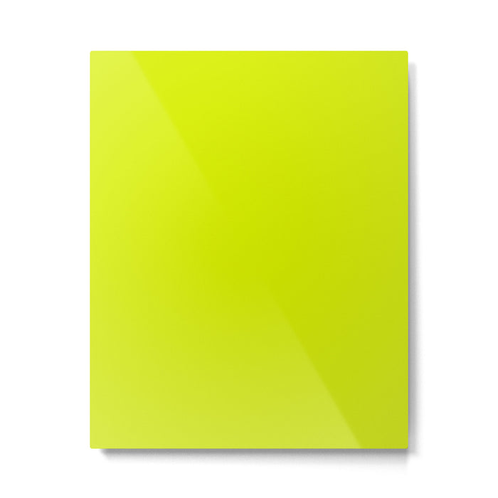 Acid lime neon green  Metal Print Gallery Image 1