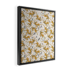 Bohemian jungle cats Framed Canvas Print Gallery Image 2