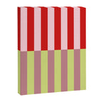 Bold colors stripes design Canvas Print Gallery Image 8
