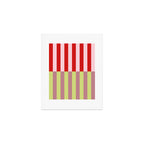 Bold colors stripes design Art Print Gallery Image 1