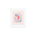 Charming Seahorse and Coral Reef Art Print Gallery Image 1