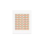 Charming Vintage Bow Pattern A Classic Design for Stylish Creations Art Print Gallery Image 1