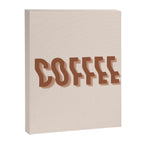 Coffee typography  Canvas Print Gallery Image 8
