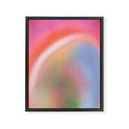 Colourful sunset  Framed Canvas Print Gallery Image 8