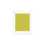 Cyber lime colour pattern  Art Print Gallery Image 1